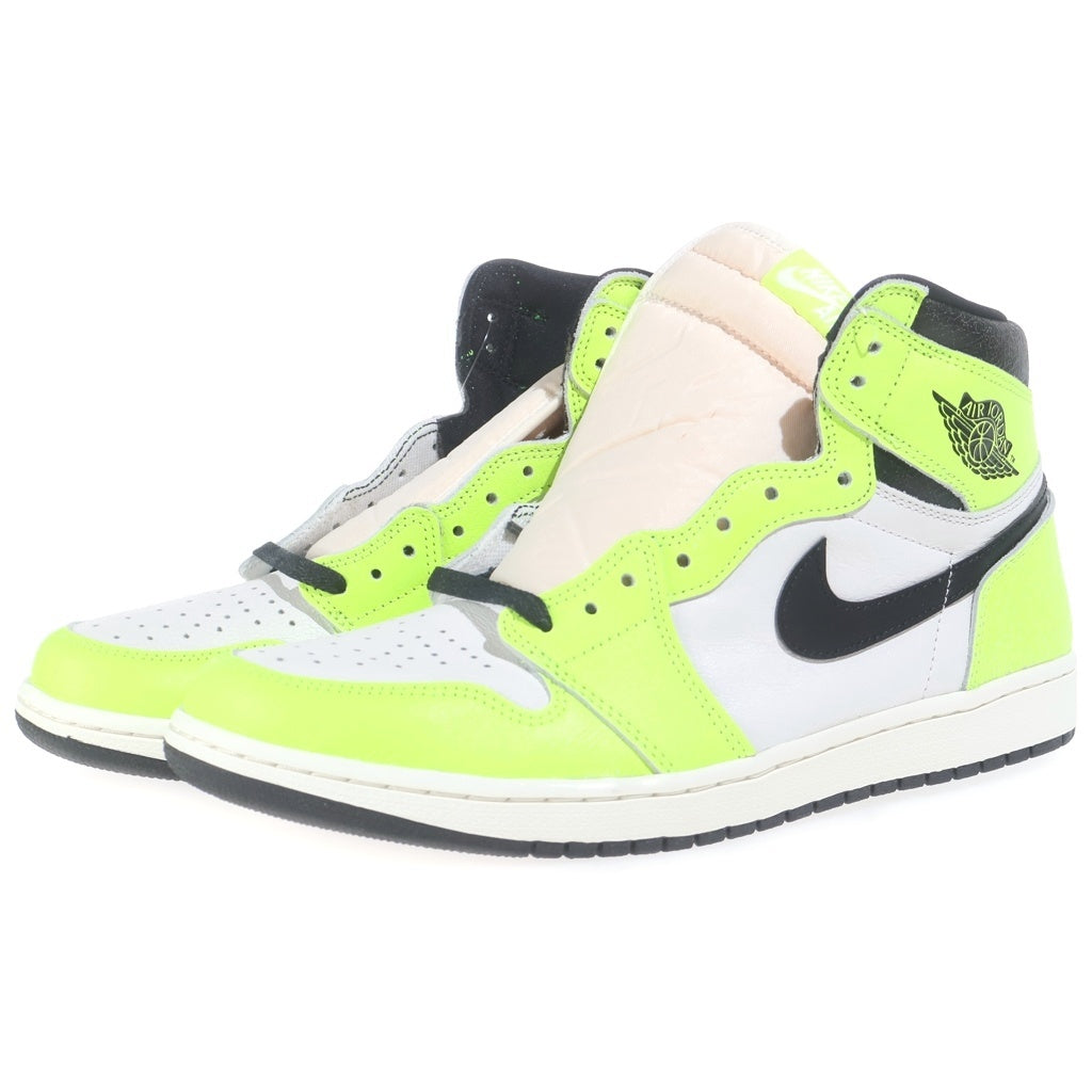 NIKE(ナイキ) AIR JORDAN 1 RETRO HIGH OG VOLT VISIONAIRE エアジョーダン1 レトロ ボルト ヴィジョネア ハイカットスニーカー イエロー/ホワイト 555088-702 US11/29cm