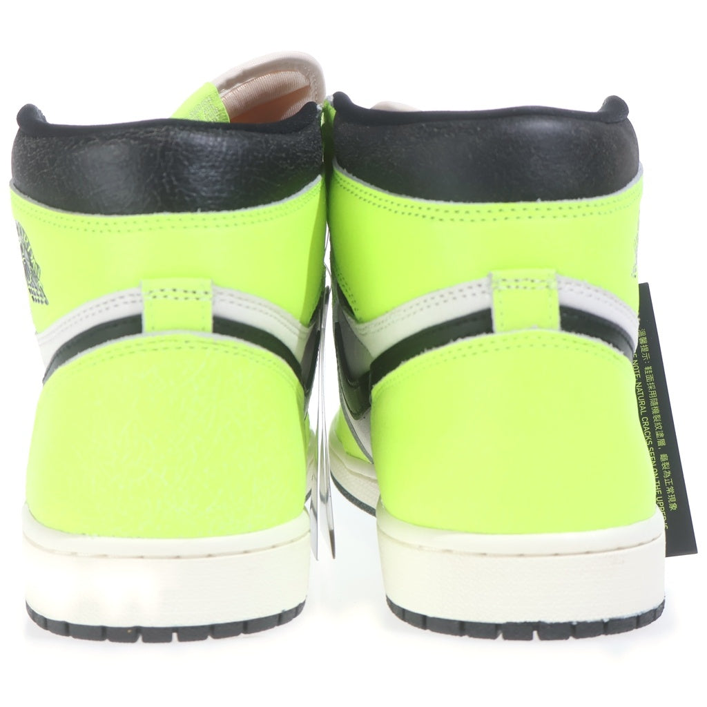 NIKE(ナイキ) AIR JORDAN 1 RETRO HIGH OG VOLT VISIONAIRE エアジョーダン1 レトロ ボルト ヴィジョネア ハイカットスニーカー イエロー/ホワイト 555088-702 US11/29cm
