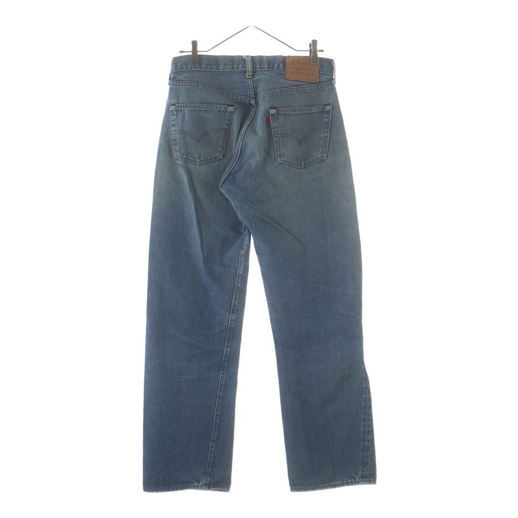 Levi's(リーバイス) 80s 501 66後期 ボタン裏524 赤耳 Rタブ ケアタグ 紙パッチ インディゴ デニム パンツ ‐