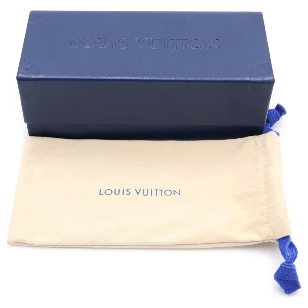 LOUIS VUITTON(ルイヴィトン) サイクロン サングラス メタルフレーム ブラックレンズ ゴールド Z1700U