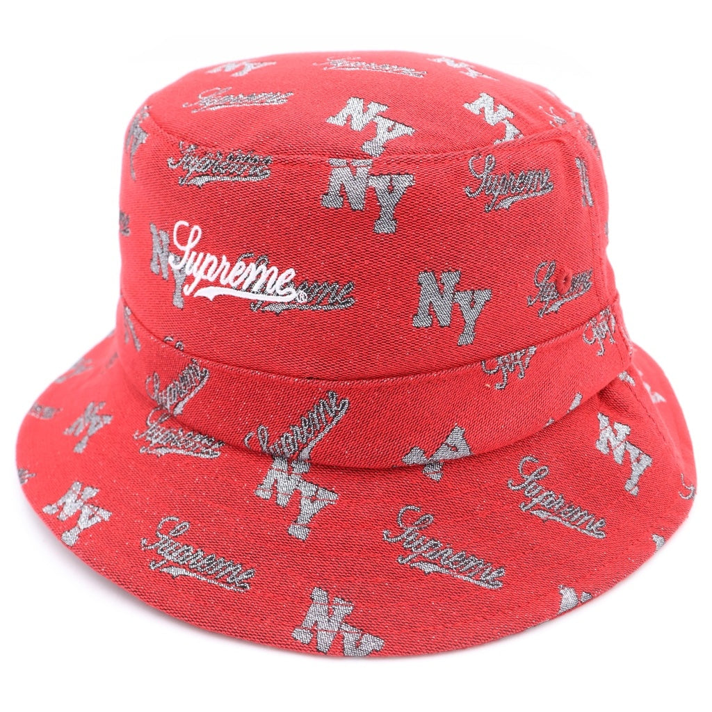 SUPREME(シュプリーム) 26SS モノグラム クラッシャー バケットハット レッド