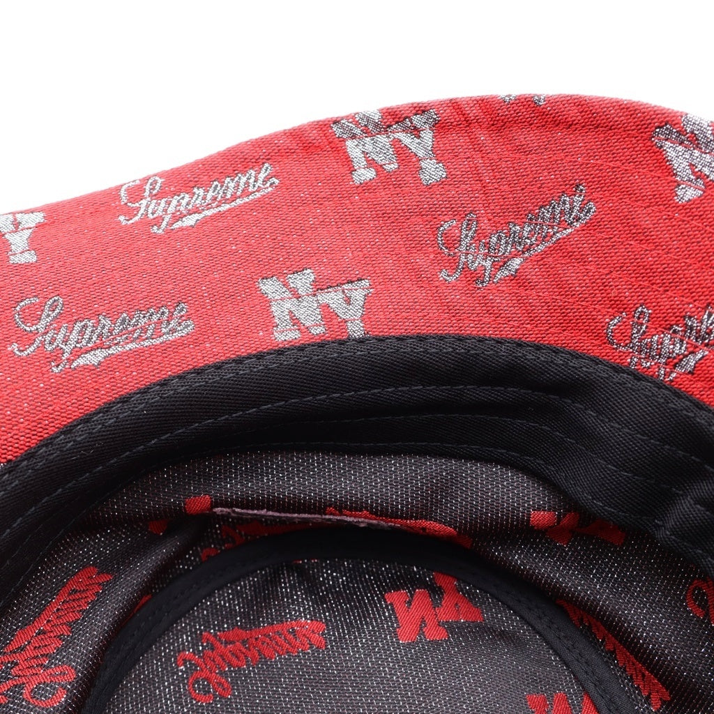SUPREME(シュプリーム) 26SS モノグラム クラッシャー バケットハット レッド