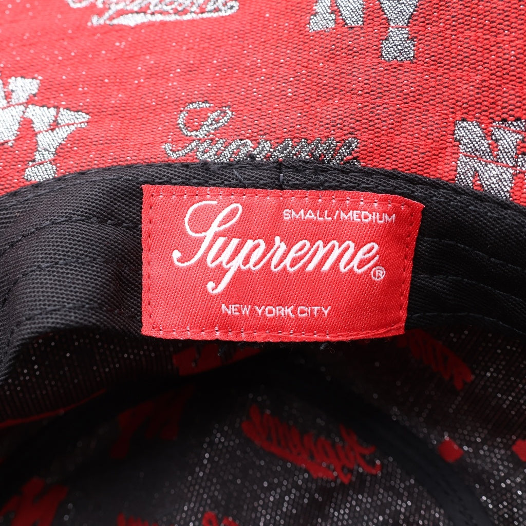 SUPREME(シュプリーム) 26SS モノグラム クラッシャー バケットハット レッド
