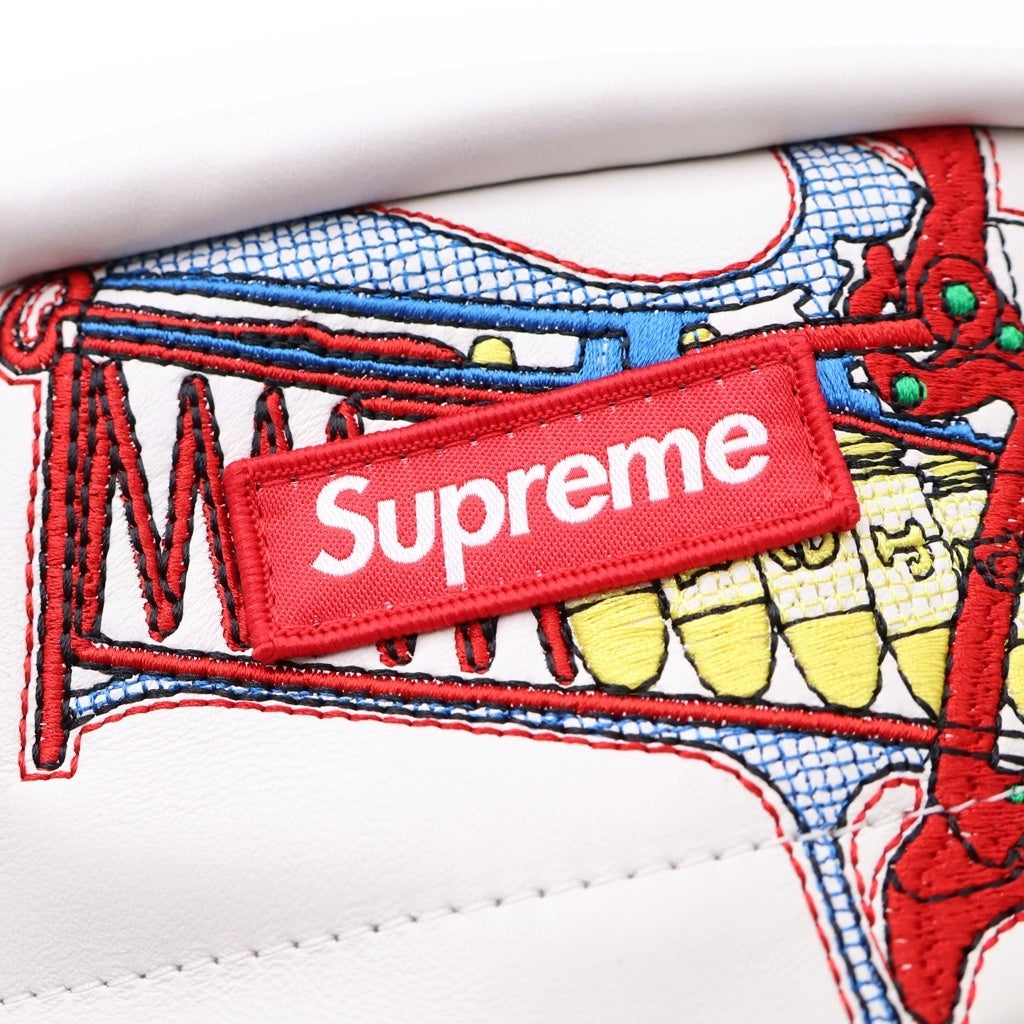 SUPREME(シュプリーム) 26SS Guns Embroidered Shoulder Bag ガンズ ショルダーバッグ ホワイト レディース