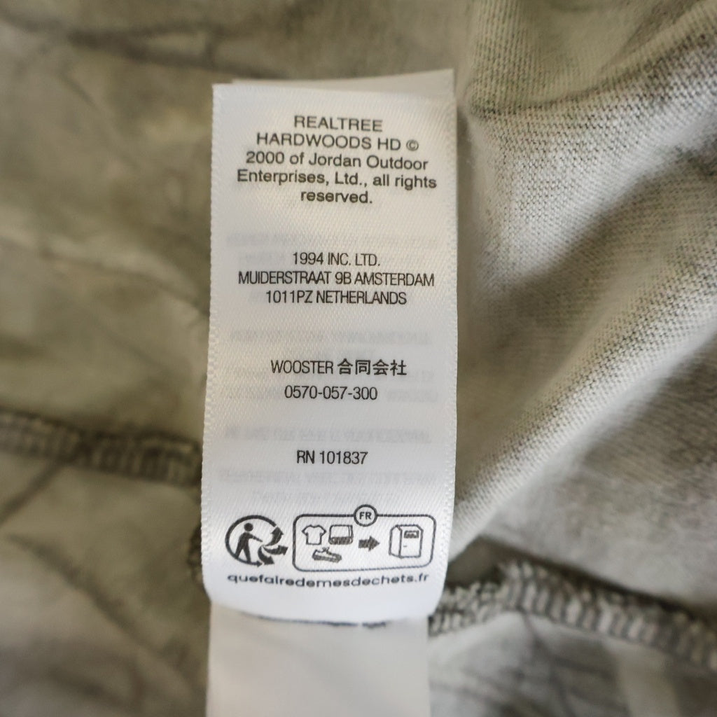 SUPREME(シュプリーム) 26SS Rhinestone Script S/S Tee カモ柄 バックラインストーン クルーネック 半袖Tシャツ カーキ