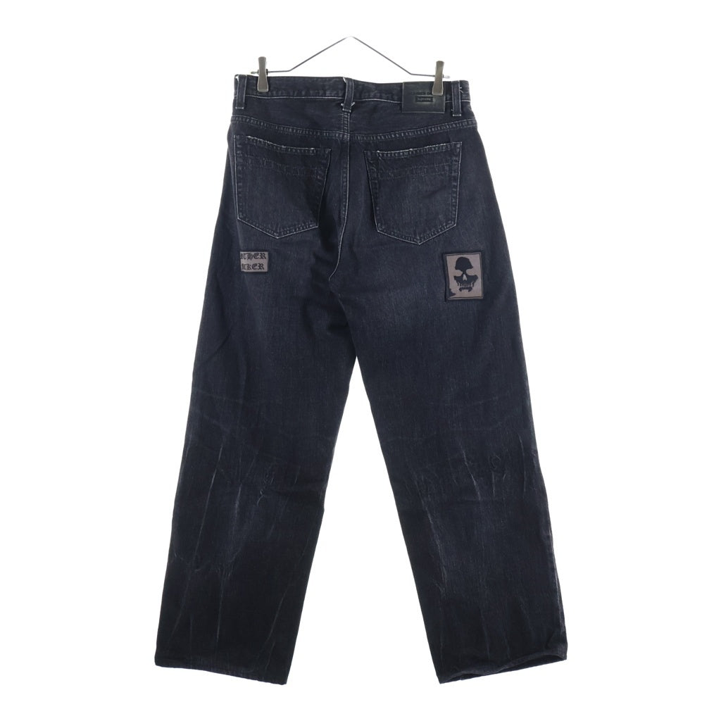 SUPREME(シュプリーム) 25AW ×Number (N)ine Patches Loose Fit Jean ブラック ‐