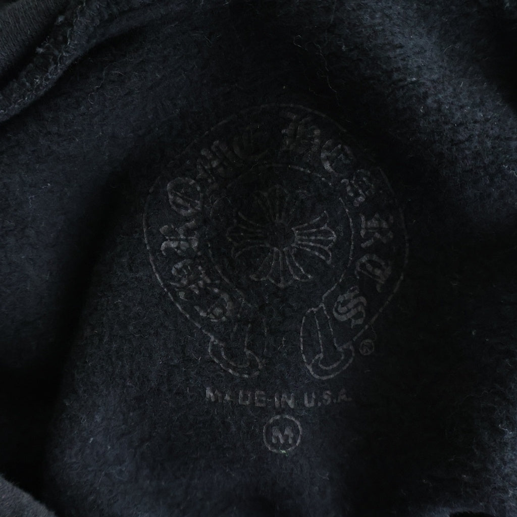 CHROME HEARTS(クロムハーツ) OSAKA Horseshoe Hoodie 大阪限定 ホースシューフーディ プルオーバー パーカー ブラック ‐