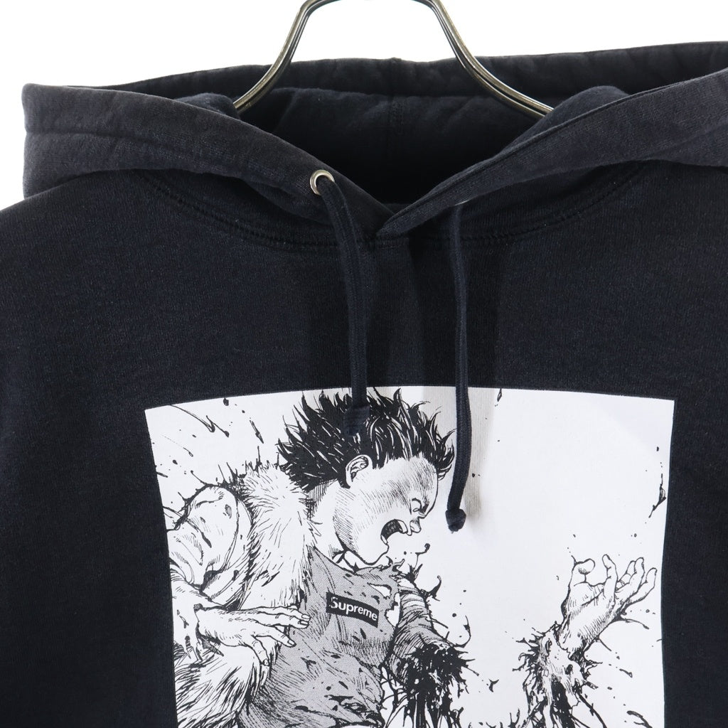 SUPREME(シュプリーム) 17AW AKIRA Arm Hooded Sweatshirt アキラ アーム プルオーバースウェットパーカー フーディー ブラック