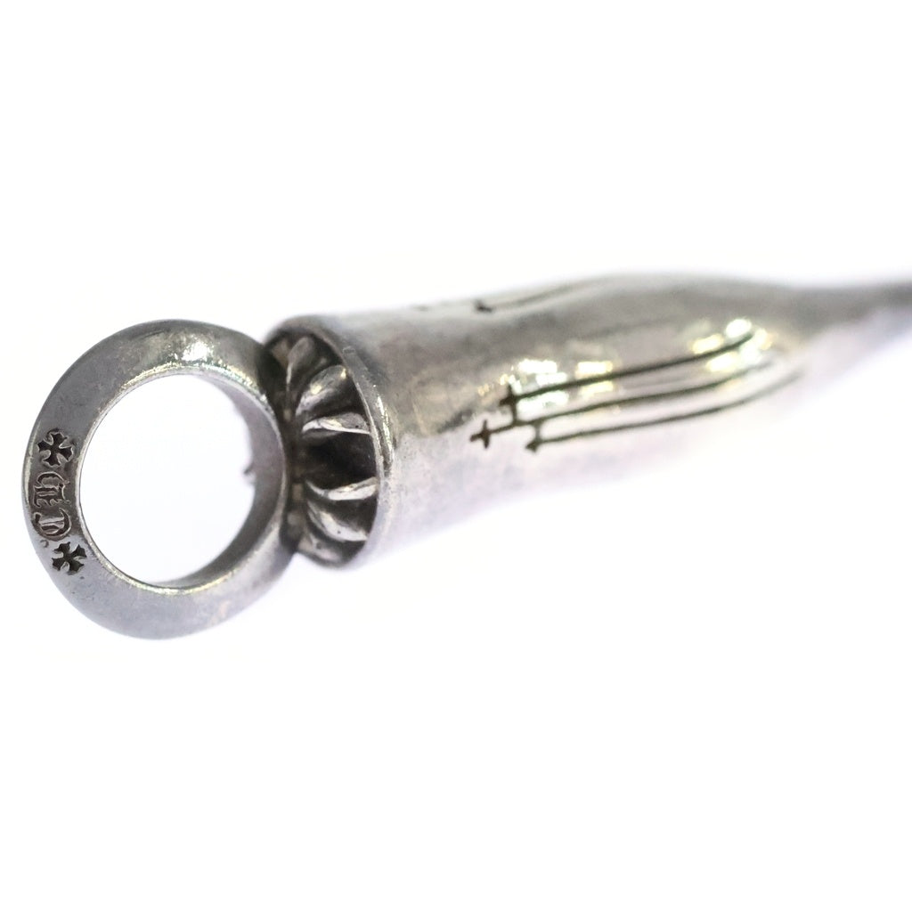 CHROME HEARTS(クロムハーツ) CORNICHELLO LRG CHARM コーニチェロ シルバーネックレストップ