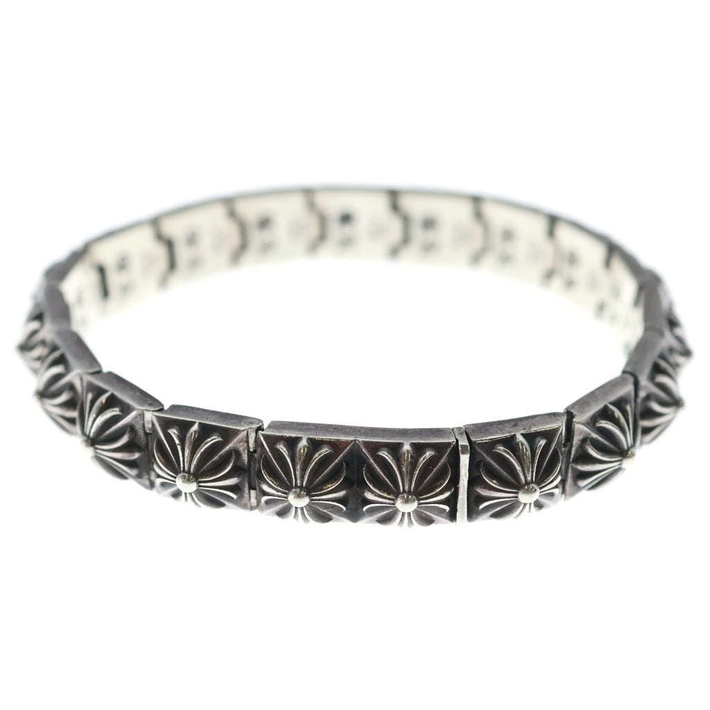 CHROME HEARTS(クロムハーツ) PYRAMID PLS LNK 3/8 ピラミッドプラス ブレスレット シルバー