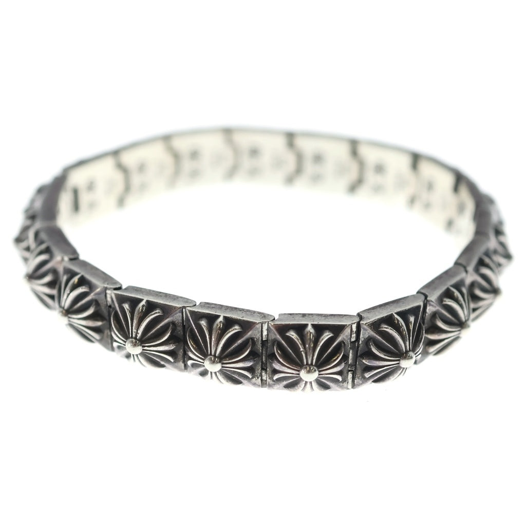 CHROME HEARTS(クロムハーツ) PYRAMID PLS LNK 3/8 ピラミッドプラス ブレスレット シルバー