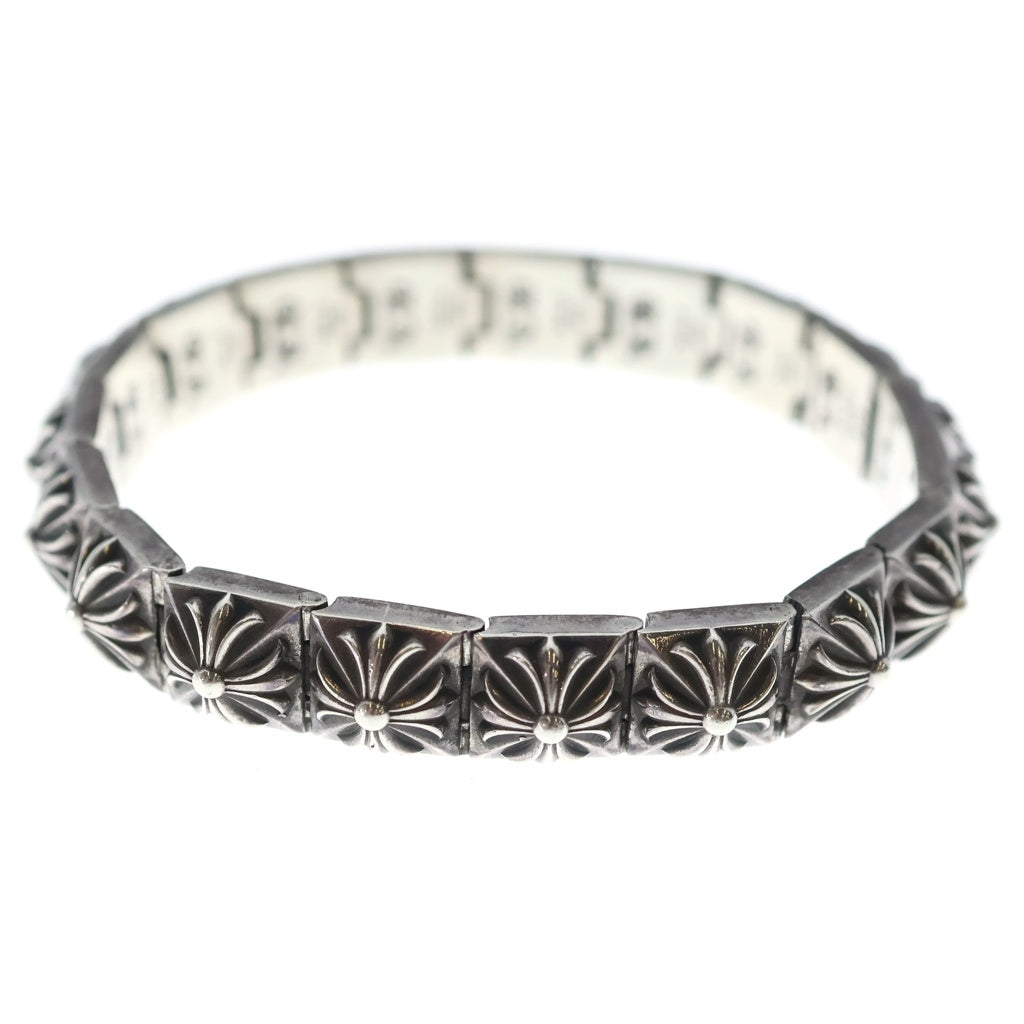 CHROME HEARTS(クロムハーツ) PYRAMID PLS LNK 3/8 ピラミッドプラス ブレスレット シルバー