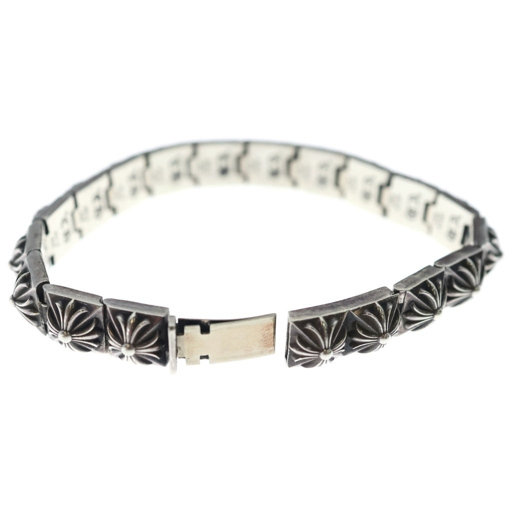 CHROME HEARTS(クロムハーツ) PYRAMID PLS LNK 3/8 ピラミッドプラス ブレスレット シルバー