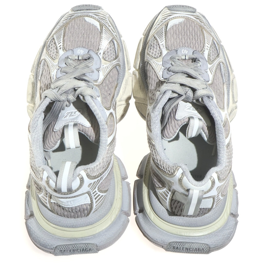 BALENCIAGA(バレンシアガ) 3XL Sneaker スリーエックスエル ユーズド加工ローカットスニーカー 734734 ホワイト/ベージュ