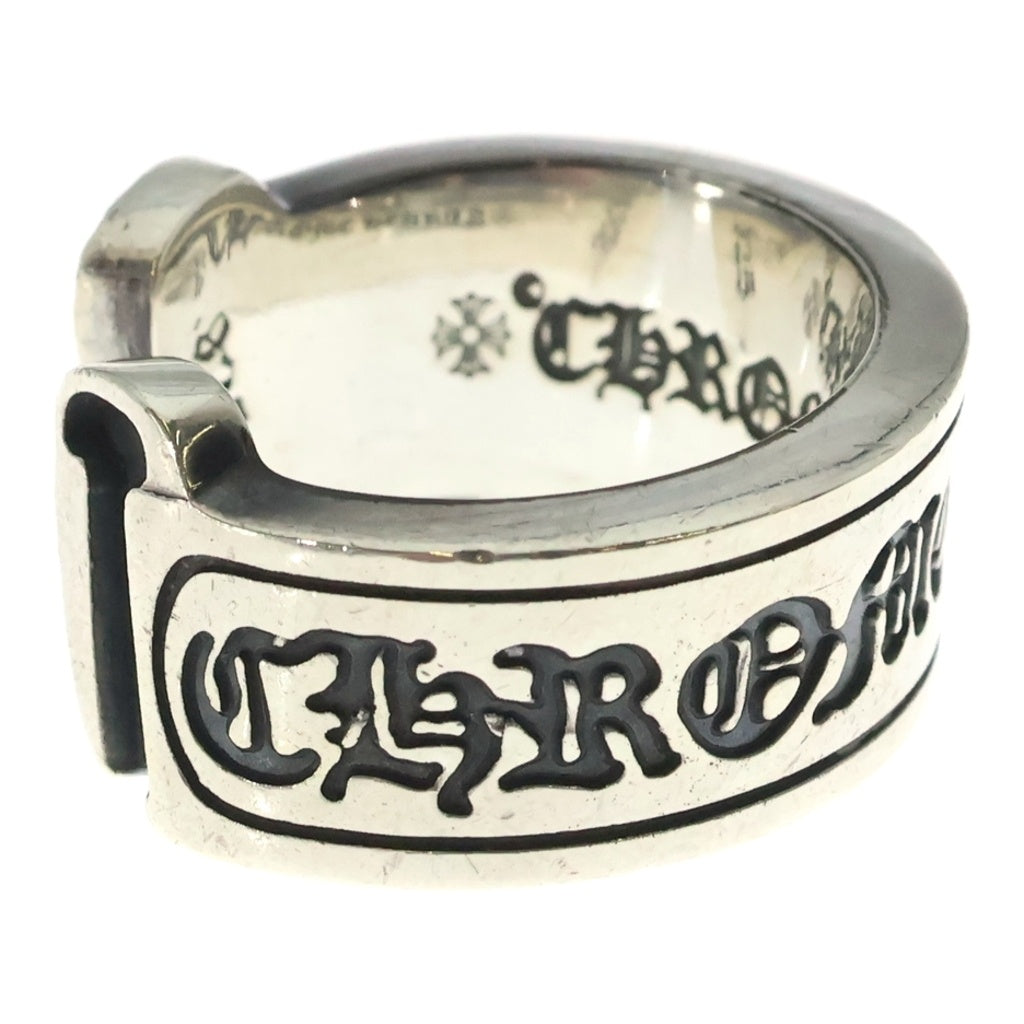 CHROME HEARTS(クロムハーツ) LG SCROLL LABEL ラージスクロールラベル リング シルバーBCA383
