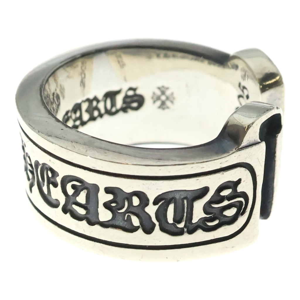 CHROME HEARTS(クロムハーツ) LG SCROLL LABEL ラージスクロールラベル リング シルバーBCA383