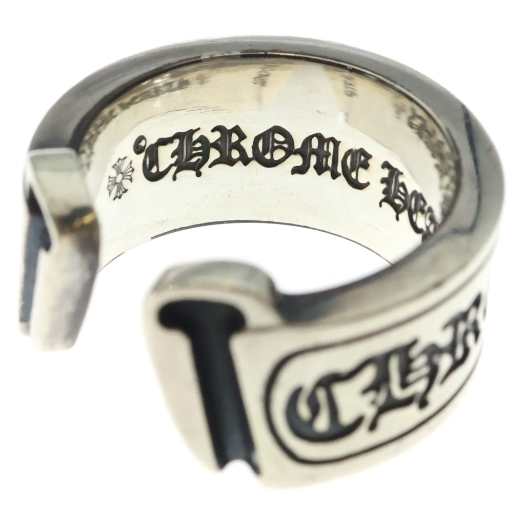 CHROME HEARTS(クロムハーツ) LG SCROLL LABEL ラージスクロールラベル リング シルバーBCA383