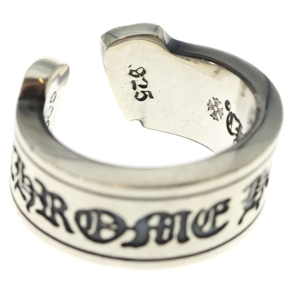 CHROME HEARTS(クロムハーツ) LG SCROLL LABEL ラージスクロールラベル リング シルバーBCA383