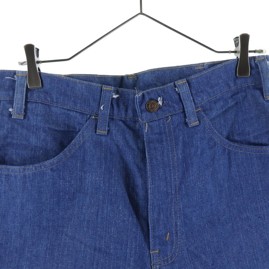 Levi's(リーバイス) 70s 646 ベルボトム 42TALONジップ オレンジタブ フレアジーンズ デニムパンツ インディゴ ‐
