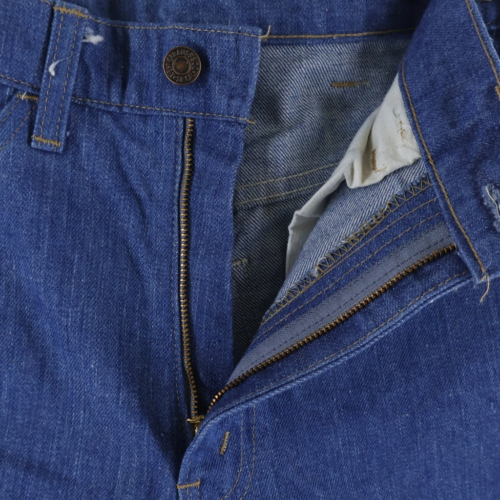 Levi's(リーバイス) 70s 646 ベルボトム 42TALONジップ オレンジタブ フレアジーンズ デニムパンツ インディゴ ‐
