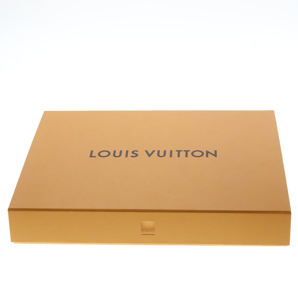 LOUIS VUITTON(ルイヴィトン) ニットブルゾン ウィズ レザーディテール ジップアップ 襟付きカーディガン ブラック 1AJIEX