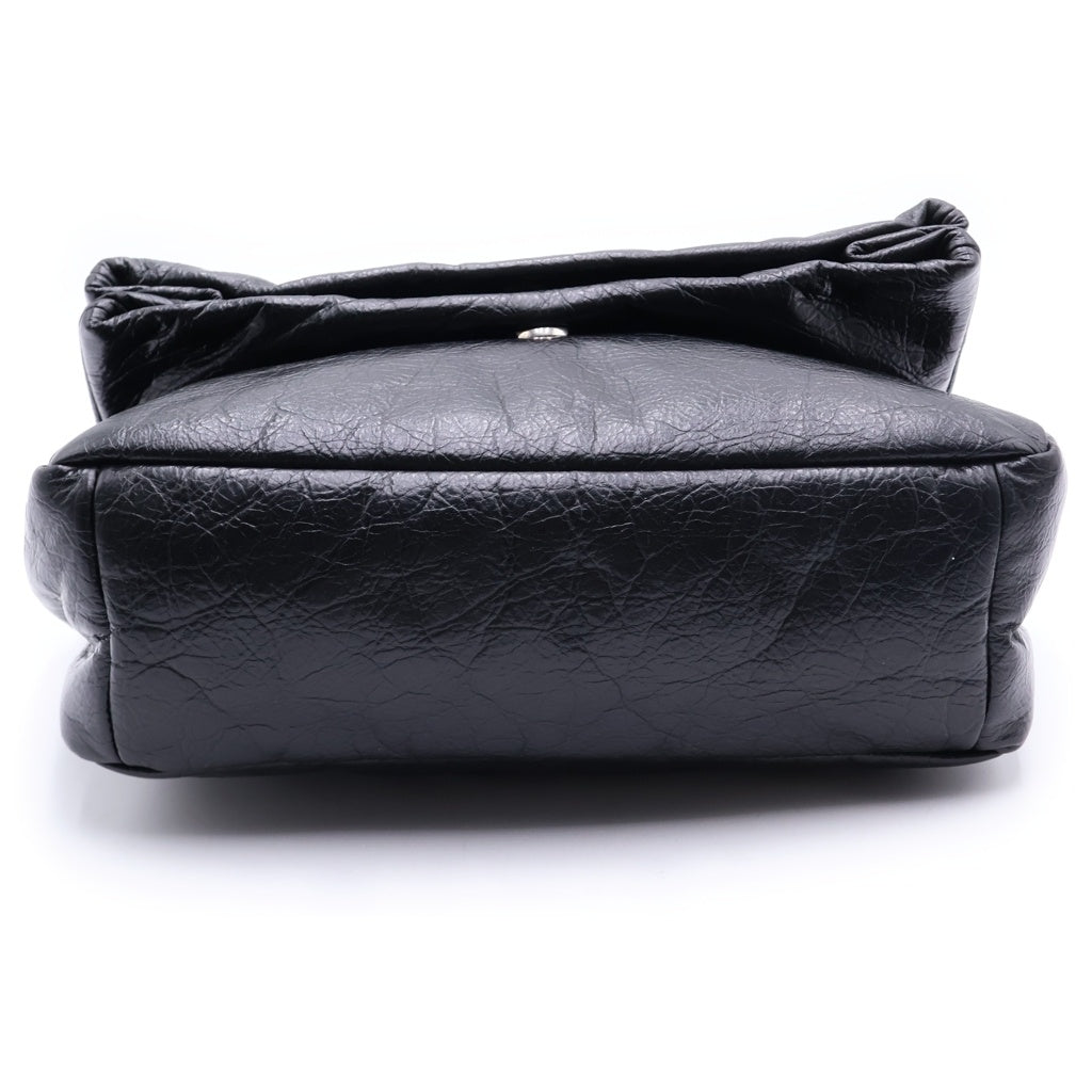 BALENCIAGA(バレンシアガ) BBロゴ モナコ チェーンショルダー バッグ ブラック 765966 528147 レディース