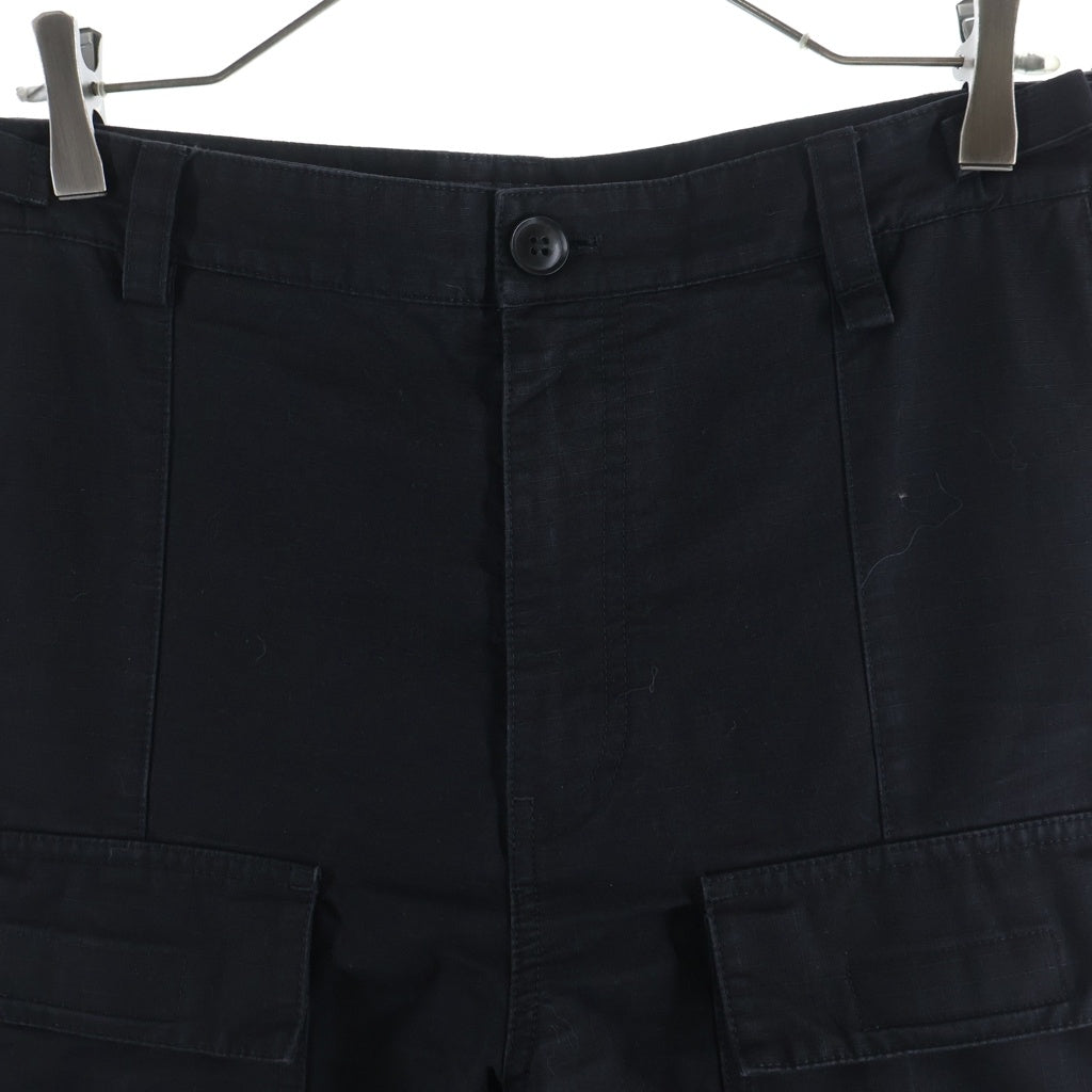 BALENCIAGA(バレンシアガ) 23AW 768810 TKP27 カーゴフレアロングパンツ ブラック