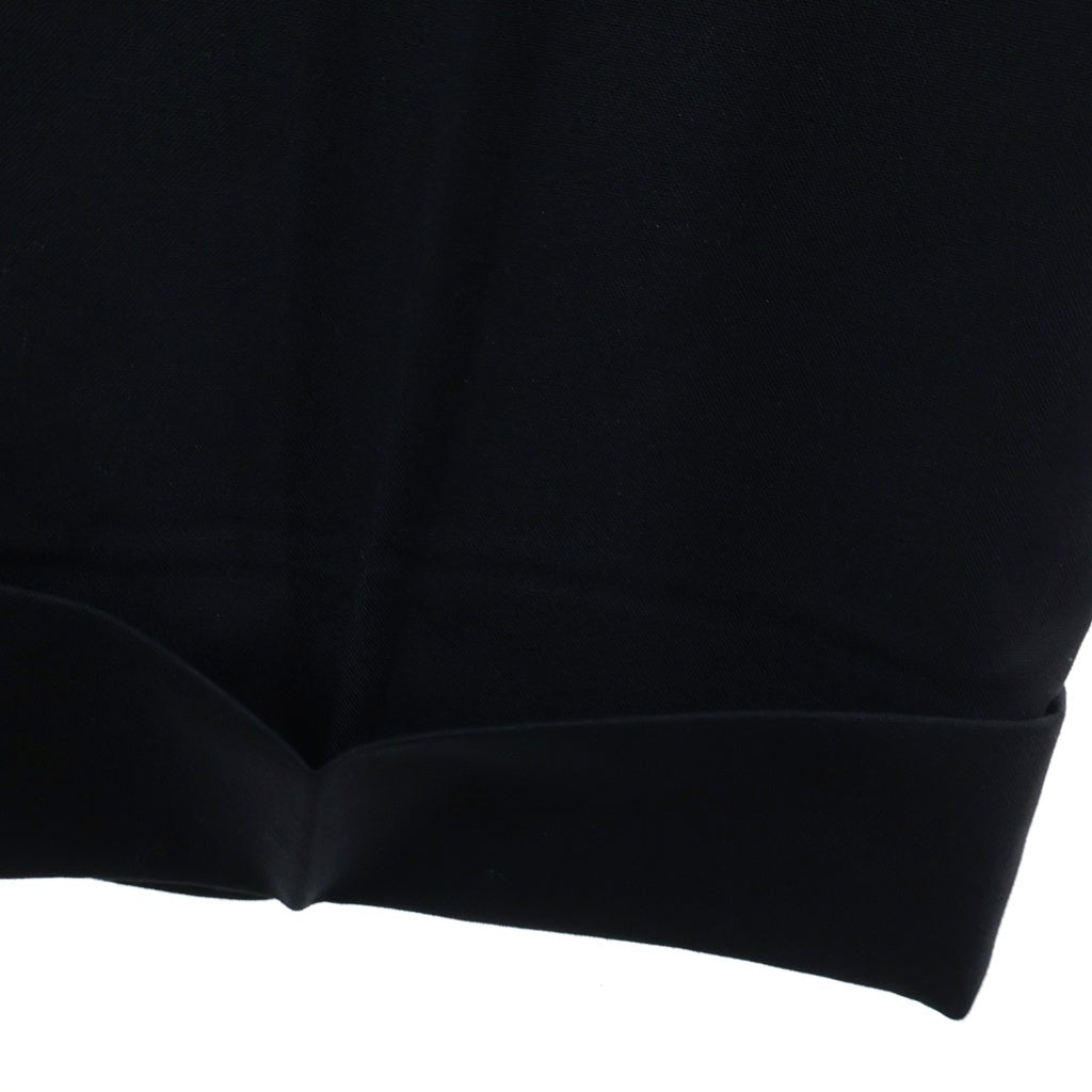 KAIKO(カイコー) Wool wide slacks ウール ワイドスラックス ブラック KAIKO-PT-027-2