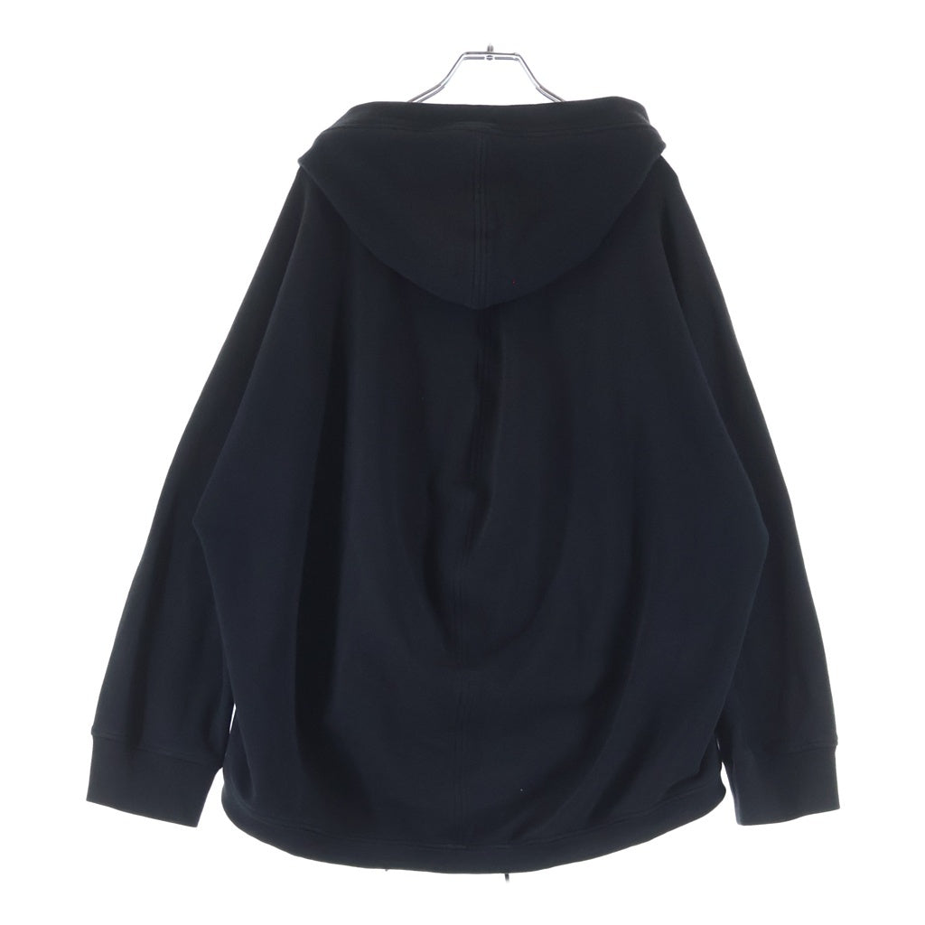 BALENCIAGA(バレンシアガ) 16AW ロゴプリント ジップアップパーカー ブラック 482205 TYK30
