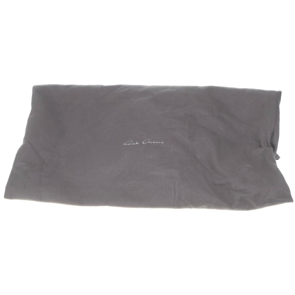 Rick Owens(リックオウエンス) Geth Runner Jumbo Lace ゲスランナー ジャンボレース ローカット スニーカー ブラック RR01C4817LPOW2
