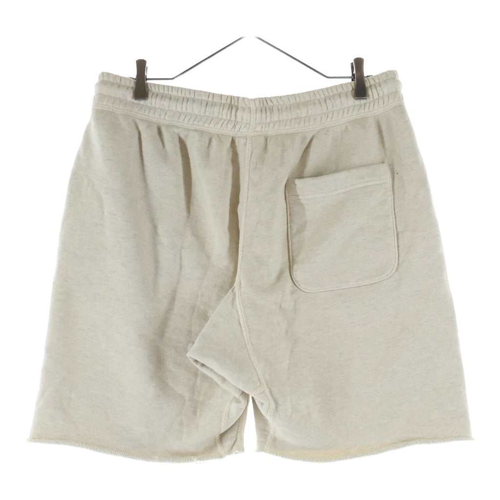 SAINT MICHAEL(セントマイケル) 24SS SWEAT SHORTS ロゴプリント スウェット ショーツ ハーフパンツ アイボリー SM-YS8-0000-047