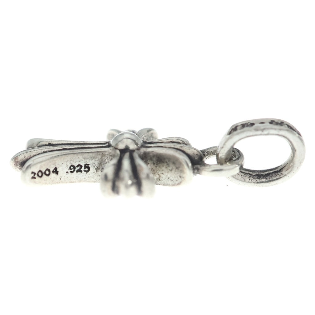 CHROME HEARTS(クロムハーツ) CRS BBYFAT P SAP ベイビーファットクロス PAVE ピンクサファイア ペンダントトップ シルバー BCA236