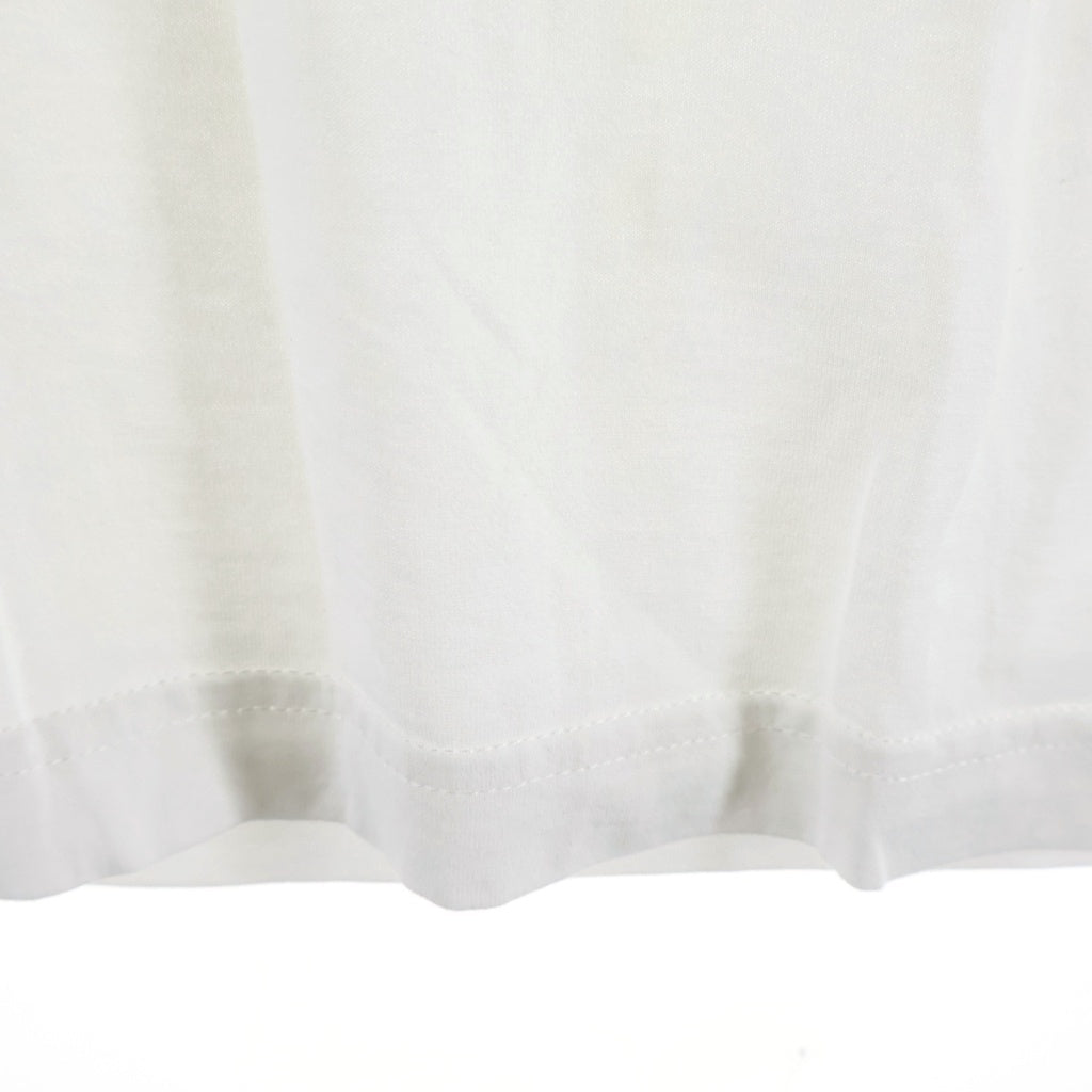 FENDI(フェンディ) Slim Fit S/S Tee FFロゴ総柄プリント クルーネック 半袖Tシャツ ホワイト FAF532 ABTS