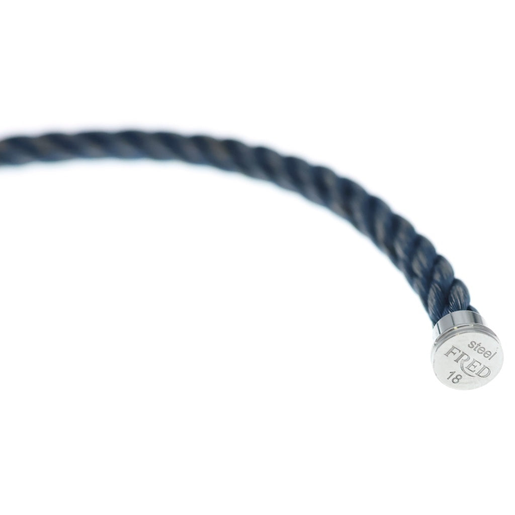 FRED(フレッド) 1ロウ 1連 ステンレススチール ステンレスケーブル ブルー レディース