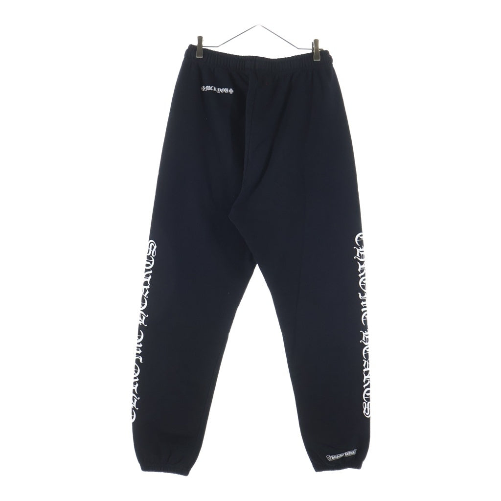 CHROME HEARTS(クロムハーツ) Scroll Label Fuck You Side Logo Sweat Long Pants スクロールラベル ファックユー サイドロゴ スウェットパンツ ブラック