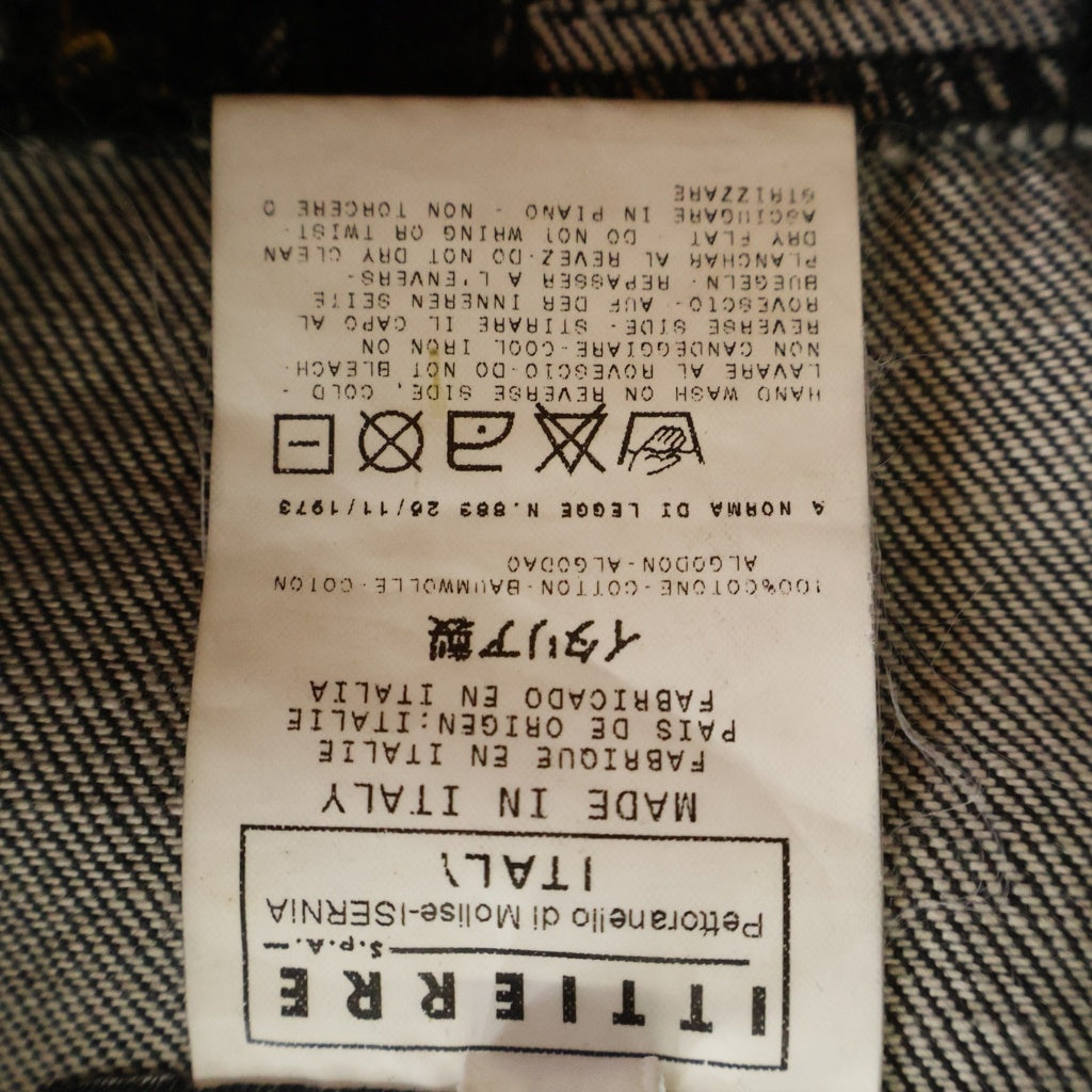 D&G(ディーアンドジー) Multi Zipper Biker Jacket マルチジッパーバイカージャケット インディゴ