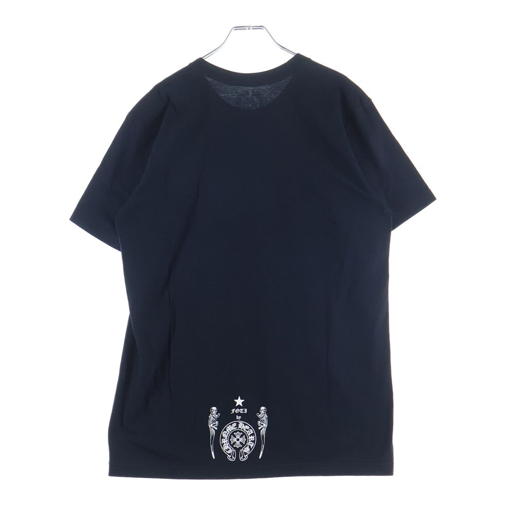 CHROME HEARTS(クロムハーツ) FOTI フォティ グラフィックプリント 半袖Tシャツ クルーネックカットソー ブラック