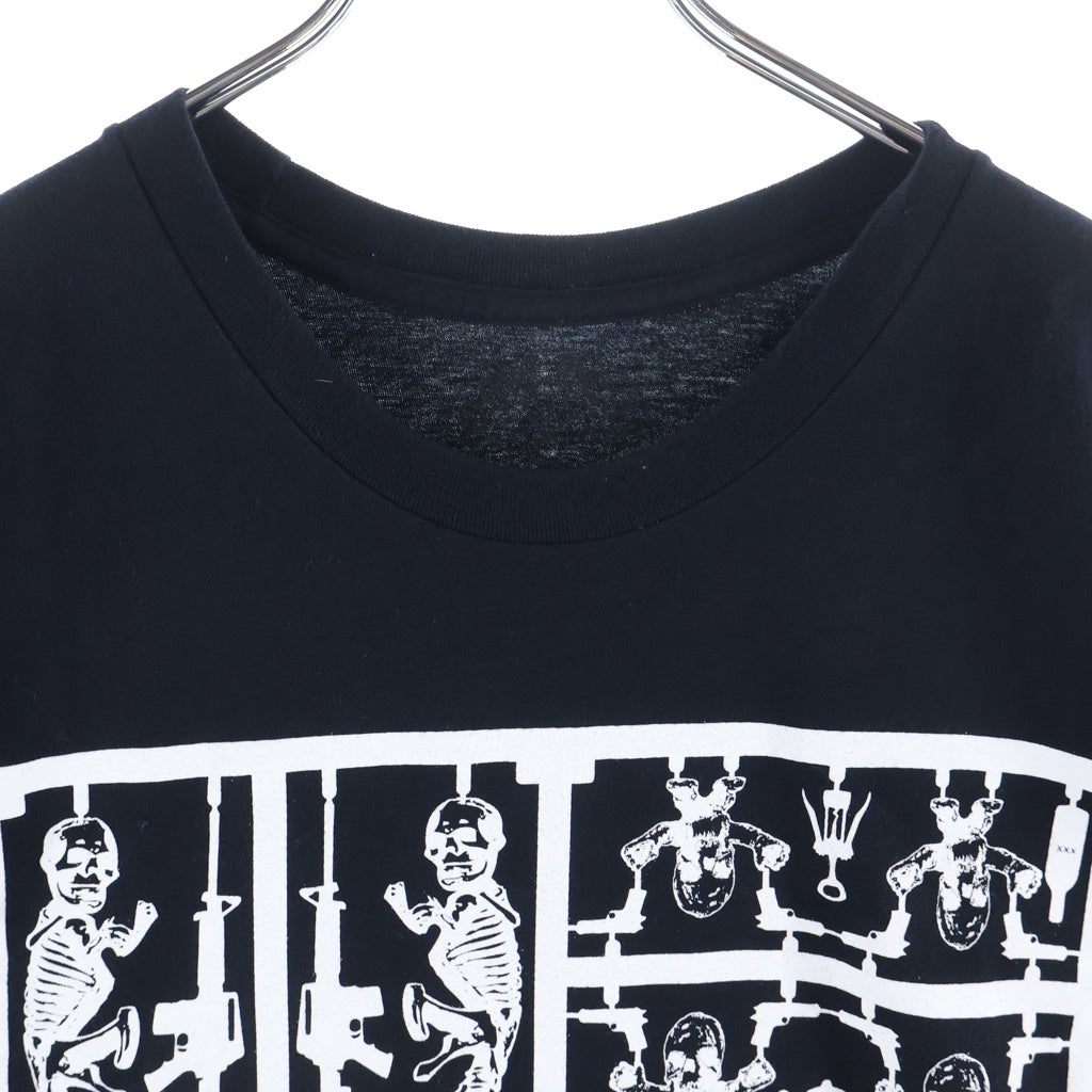 CHROME HEARTS(クロムハーツ) FOTI フォティ グラフィックプリント 半袖Tシャツ クルーネックカットソー ブラック