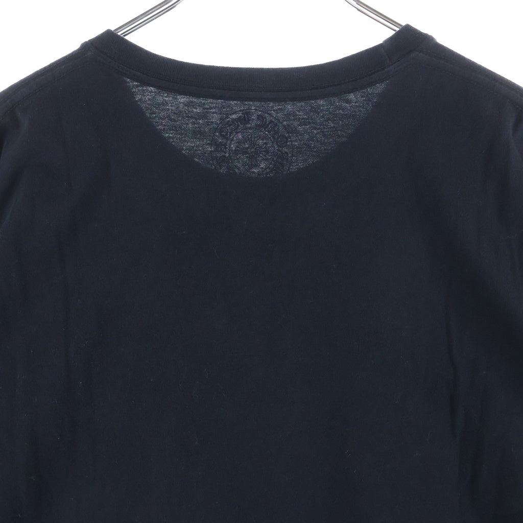CHROME HEARTS(クロムハーツ) Made in Hollywood フロントプリント半袖Tシャツ クルーネックカットソー ブラック