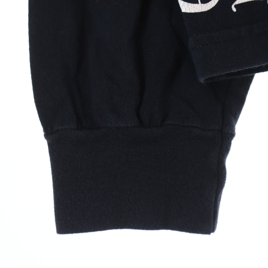 CHROME HEARTS(クロムハーツ) CH PLUS T-SHRT CHプラス バックスクロールプリント 長袖Tシャツ カットソー ブラック