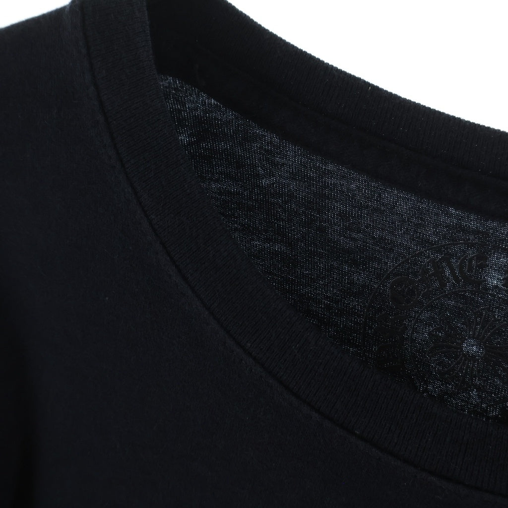 CHROME HEARTS(クロムハーツ) CH PLUS T-SHRT CHプラス バックスクロールプリント 長袖Tシャツ カットソー ブラック