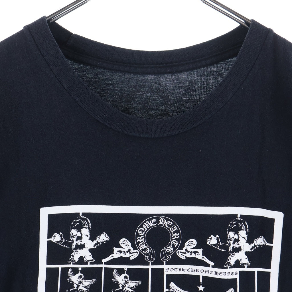 CHROME HEARTS(クロムハーツ) FOTI フォティ グラフィックプリント 半袖Tシャツ クルーネックカットソー ブラック