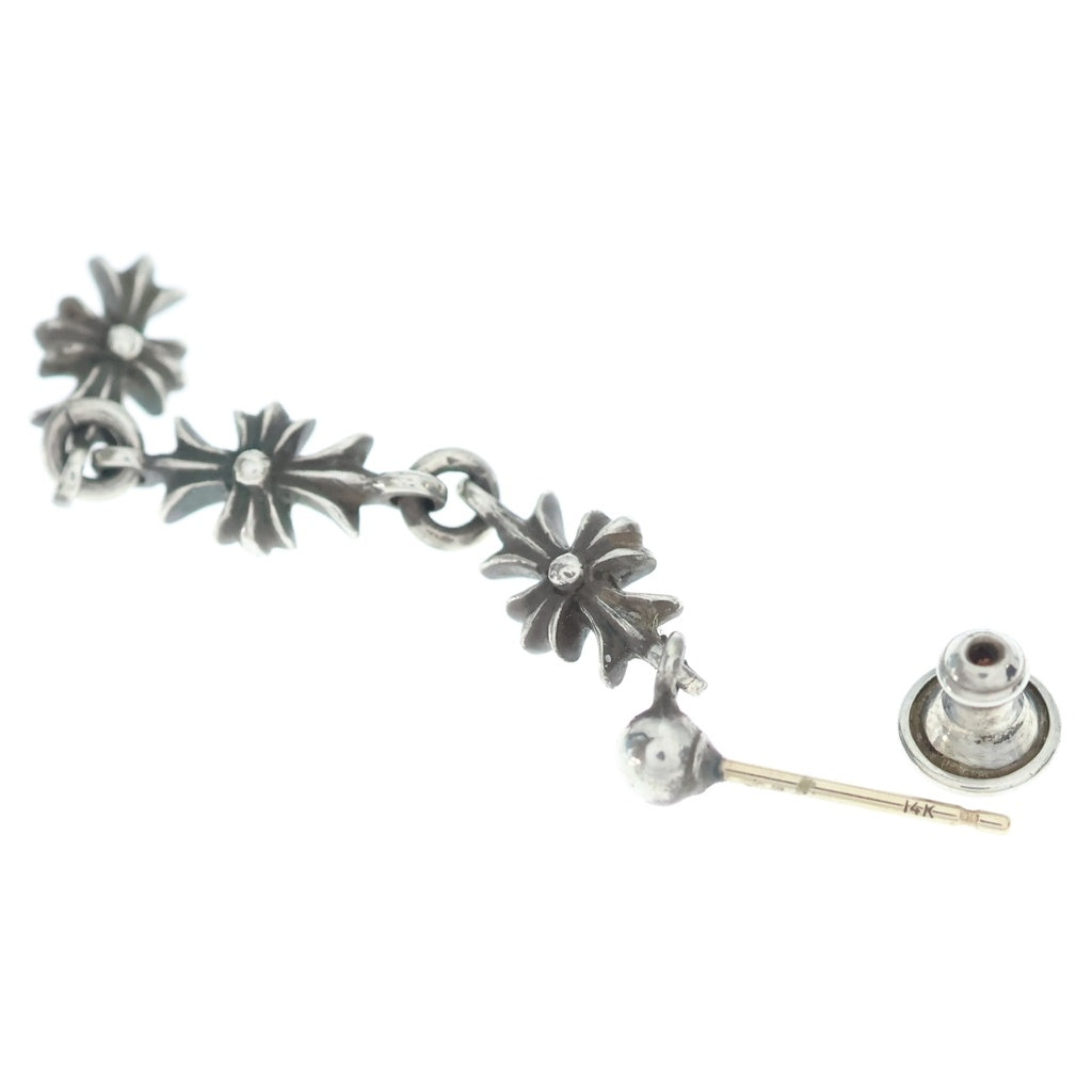 CHROME HEARTS(クロムハーツ) TINY E CH PLS 3 タイニーECHプラス3ドロップ ピアス シルバー BCA116