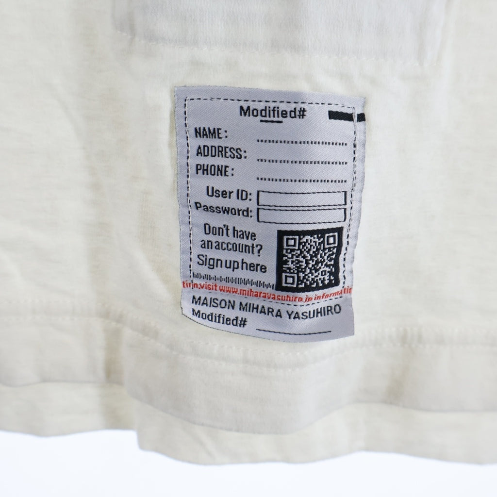 MAISON MIHARAYASUHIRO(メゾンミハラヤスヒロ) Leon Doodle Printed T-shirt レオン キッズ ドゥードゥル 半袖Tシャツ クルーネックカットソー ホワイト J16TS862