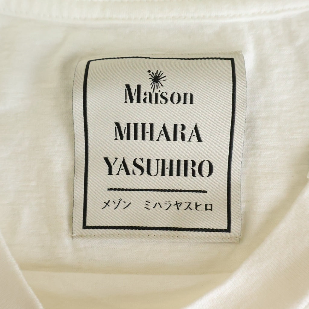 MAISON MIHARAYASUHIRO(メゾンミハラヤスヒロ) Leon Doodle Printed T-shirt レオン キッズ ドゥードゥル 半袖Tシャツ クルーネックカットソー ホワイト J16TS862