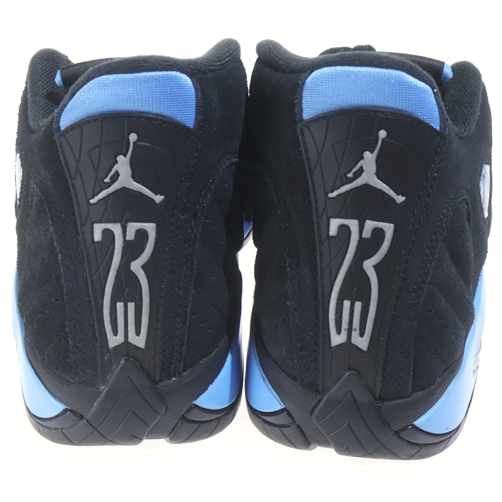 NIKE(ナイキ) Air Jordan 14 Retro 487471-007 エアジョーダン 14 レトロ ハイカットスニーカー ブラック/ブルー US8.5/26.5cm 487471-007
