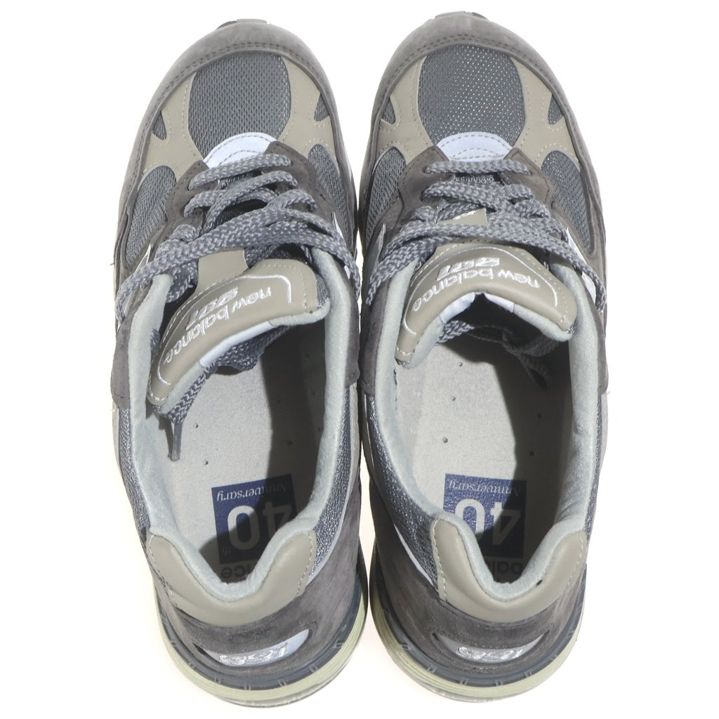 New Balance(ニューバランス) 40周年記念 ローカットスニーカー グレー M991UKF