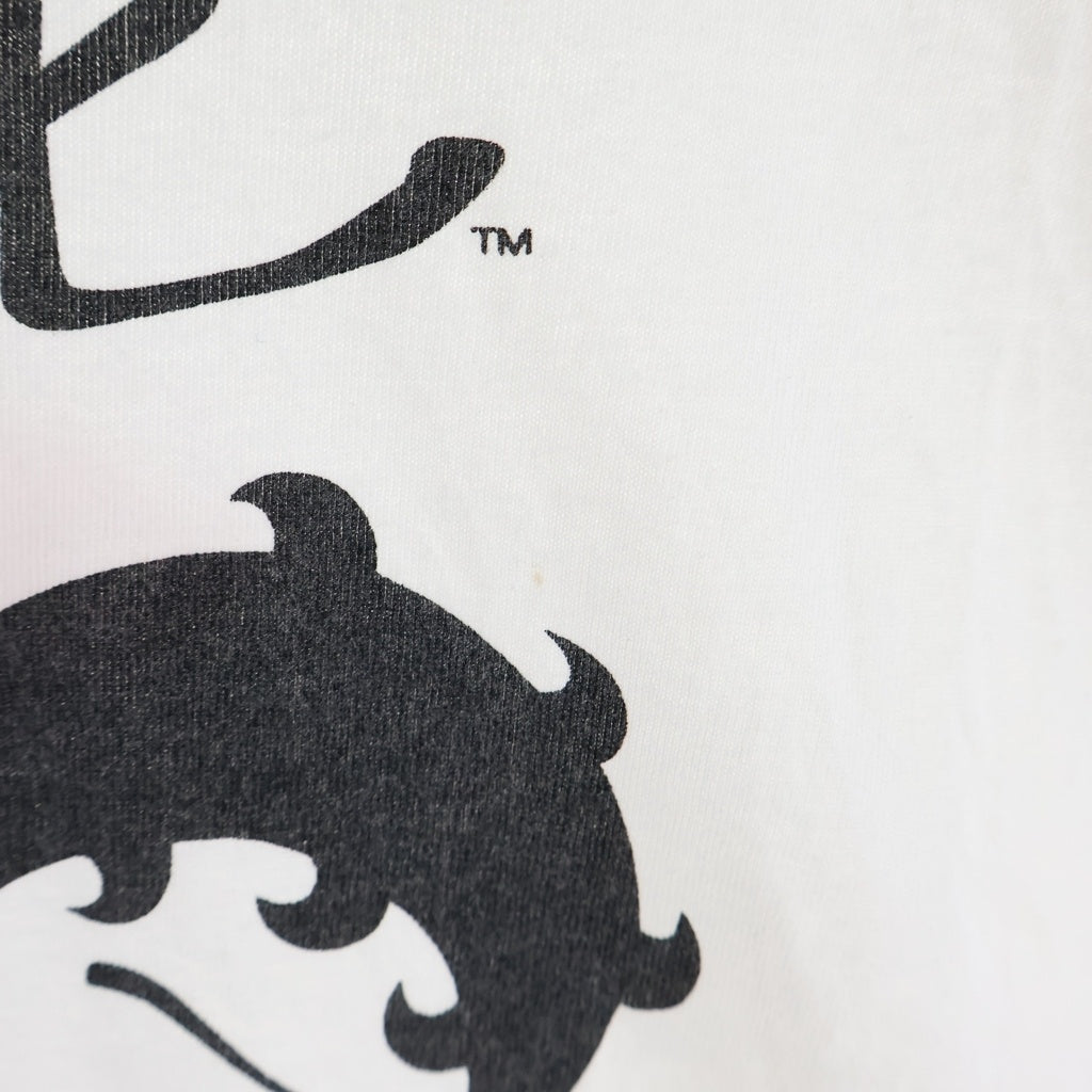 SAINT MICHAEL(セントマイケル) x Betty Boop SS Tee ベティ ブープ 両面プリント クルーネック 半袖Tシャツ ホワイト SM-HR1-0000-C40