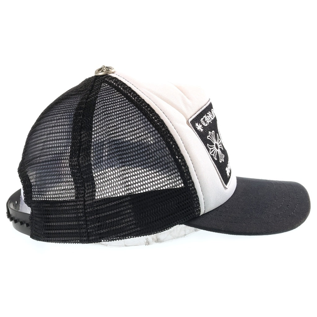 CHROME HEARTS(クロムハーツ) TRUCKER CAP トラッカーキャップ CHパッチクロスボール付メッシュキャップ ブラック