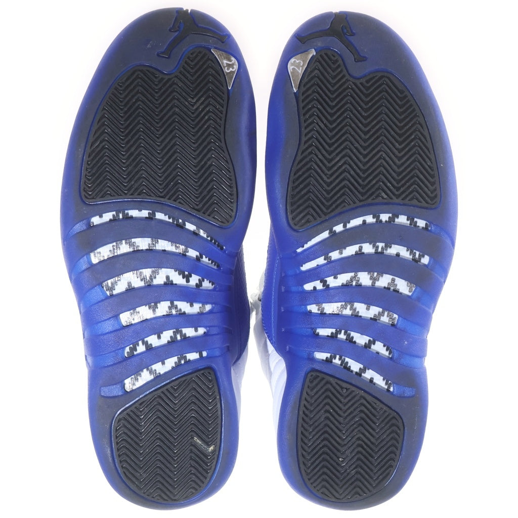 NIKE(ナイキ) AIR JORDAN 12 RETRO WHITE GAME ROYAL エアジョーダン12 レトロ ホワイトゲームロイヤル ハイカットスニーカー ホワイト/ブルー CT8013-140 US9/27cm